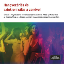 Emos ZIW191R GoSmart 1.5W RGBIC kültéri LED spotlámpa bővítő készlet kültéri világítás