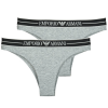 Emporio Armani Bugyik 2-PACK BRAZILIAN Szürke EU S