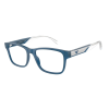 Emporio Armani EA3239 6092 Shiny Opaline Blue Demo Lens szemüveg