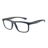Emporio Armani EA3246 6185 Matte Blue Demo Lens szemüveg