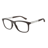 Emporio Armani EA3247 6186 Matte Dark Brown Demo Lens szemüveg