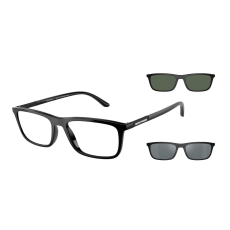 Emporio Armani EA4160 50011W Shiny Black Clear napszemüveg