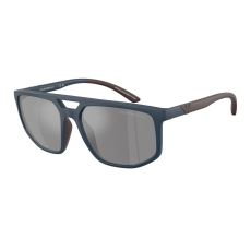 Emporio Armani EA4248U 62606G Matte Blue Dark Grey Mirror Silver napszemüveg
