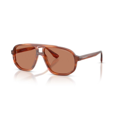 Emporio Armani EA4263U 632973 STRIPED DARK BROWN BROWN napszemüveg