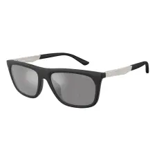 Emporio Armani EA4272U 63726G Matte Black Dark Grey Mirror Silver napszemüveg