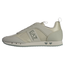  Emporio Armani EA7 fekete-fehér karbon X8X185XR1750U464 férfi bézs sportcipő 43 1/3