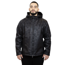  Emporio Armani EA7 Mountain M Eco Sheep Jacket 6DPBA5PN54Z01200 Férfi Fekete Kabát