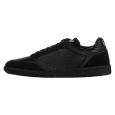  Emporio Armani EA7 New Heritage Eagle Mfa 7X000405AF19826MC357 Férfi sportcipő Fekete 43 1/3