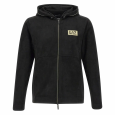  Emporio Armani EA7 Train Gold Label M Hoodie Fz A 7M000675AF16718UC001 Férfi Kapucnis Pulóver Fekete L