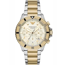  Emporio Armani férfi két tónusú kronográf karóra AR11606 karóra