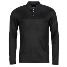 Emporio Armani Hosszú ujjú galléros pólók POLO SHIRT Fekete EU L férfi póló