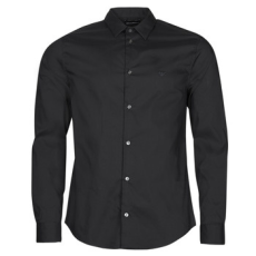 Emporio Armani Hosszú ujjú ingek 8N1C09 Fekete EU L