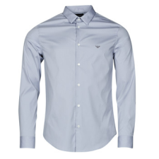 Emporio Armani Hosszú ujjú ingek 8N1C09 Kék EU XXL férfi ing