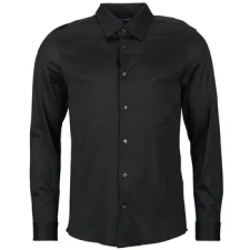 Emporio Armani Hosszú ujjú ingek EM004604 Fekete EU XL férfi ing