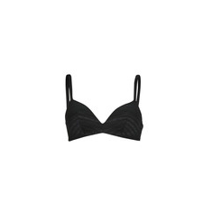Emporio Armani Merevítő nélküliek ALL OVER LOGO MESH Fekete EU L melltartó