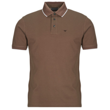 Emporio Armani Rövid ujjú galléros pólók POLO SHIRT EM000858 Barna EU L férfi póló