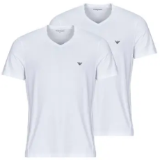 Emporio Armani Rövid ujjú pólók 2-PACK CREW NECK T-SHIRT AF14132 Fehér EU S