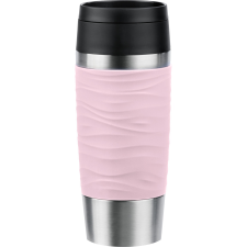 EMSA Travel Mug Waves 360ml Termosz - Rózsaszín (N2021400) termosz