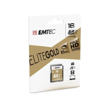 Emtec 16 GB SDHC Card  Elite Gold (Class 10, UHS-I) 1 adapter memóriakártya