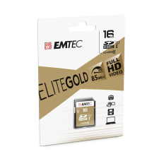 Emtec 16GB SDHC Emtec Elite Gold UHS-I U1 (ECMSD16GHC10GP) memóriakártya