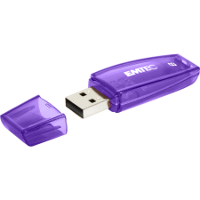 Emtec 8GB C410 Color Mix USB 2.0 Pendrive - Lila pendrive