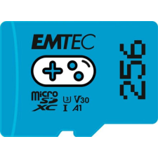 Emtec Memóriakártya, microSD, 256GB, UHS-I/U3/V30/A1, EMTEC "Gaming" memóriakártya