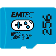 Emtec Memóriakártya, microSD, 256GB, UHS-I/U3/V30/A1, EMTEC &quot;Gaming&quot; memóriakártya