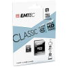 Emtec Memóriakártya, microSD, 8GB, 20/12 MB/s, EMTEC 