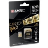 Emtec Memóriakártya, microSDXC, 128GB, UHS-I/U3/V30/A2, 100/95 MB/s, adapter, EMTEC \