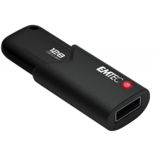 Emtec Pendrive, 128GB, USB 3.2, titkosított, EMTEC &quot;B120 Click Secure&quot; pendrive