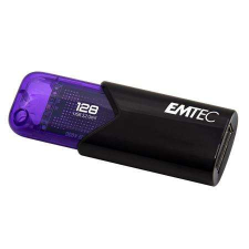 Emtec &quot;B110 Click Easy&quot; 128GB USB 3.2 fekete-lila Pendrive pendrive