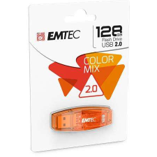 Emtec &quot;C410 Color&quot; 128GB USB 2.0 narancssárga Pendrive pendrive