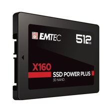 Emtec SSD 512GB 3D NAND X160 2,5" Intern bulk (ECSSD512GNX160) merevlemez, ssd