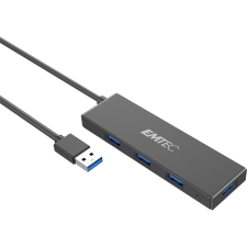 Emtec T620A USB 3.0 HUB (4 port) (ECHUBT620A) hub és switch