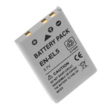EN-EL5 utángyártott 1000mAh akku. Tartalék, csere akkumulátor digitális fényképező akkumulátor