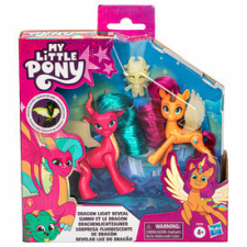 Én kicsi pónim dragon light reveal játékfigura