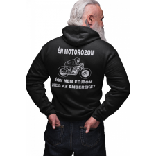 Én motorozom, így nem fojtom meg az embereket - Zipzáros Pulóver női pulóver, kardigán