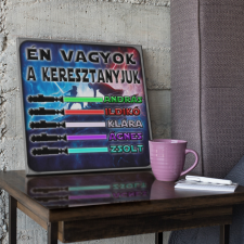 Én vagyok a keresztanyjuk - Star Wars Vászonkép (Személyre szabható) grafika, keretezett kép