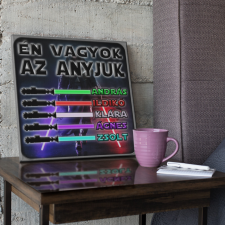 Én vagyok az anyjuk - Star Wars Vászonkép (Személyre szabható) grafika, keretezett kép