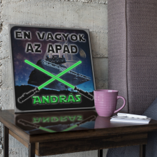 Én vagyok az apád - Star Wars Vászonkép (Személyre szabható) grafika, keretezett kép