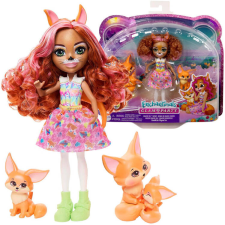 Enchantimals Filigrán Róka baba, róka családi szett, Perk baba