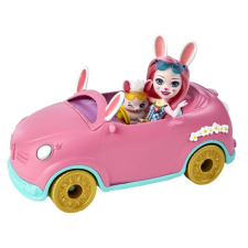 Enchantimals nyuszi autó Bree Bunnymobile játékszett játékbaba felszerelés