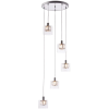 Endon Lighting Endon glamour modern függeszték verina króm átlátszó end76520