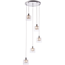 Endon Lighting Endon glamour modern függeszték verina króm átlátszó end76520 világítás