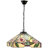 Endon Lighting Endon klasszikus tiffany függeszték willow sötétbarna sokszínű end64384