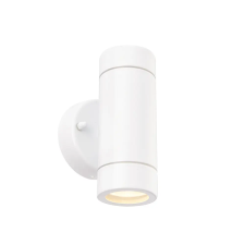 Endon Lighting Endon modern kültéri fali lámpa palin fehér átlátszó end75439 kültéri világítás