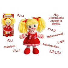 Éneklő plüss baba Lucinka baba