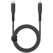 ENERGEA kabel Flow USB-C - Lightning C94 MFI 1,5m fekete 60W 3A PD gyorstöltés mobiltelefon kellék