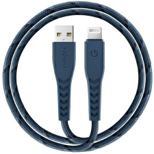 ENERGEA kabel Nyloflex USB - Lightning töltés és szinkronizálás C89 MFI 1.5m kék mobiltelefon kellék