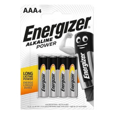 ENERGIZER Alkaline Power AAA mini ceruzaelem (4db/csomag)  (E300132607/E300132603) (E300132607/E300132603) ceruzaelem